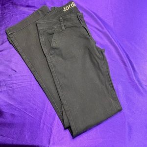 🖍 Jordin Black Cotton Pants Great Condition
